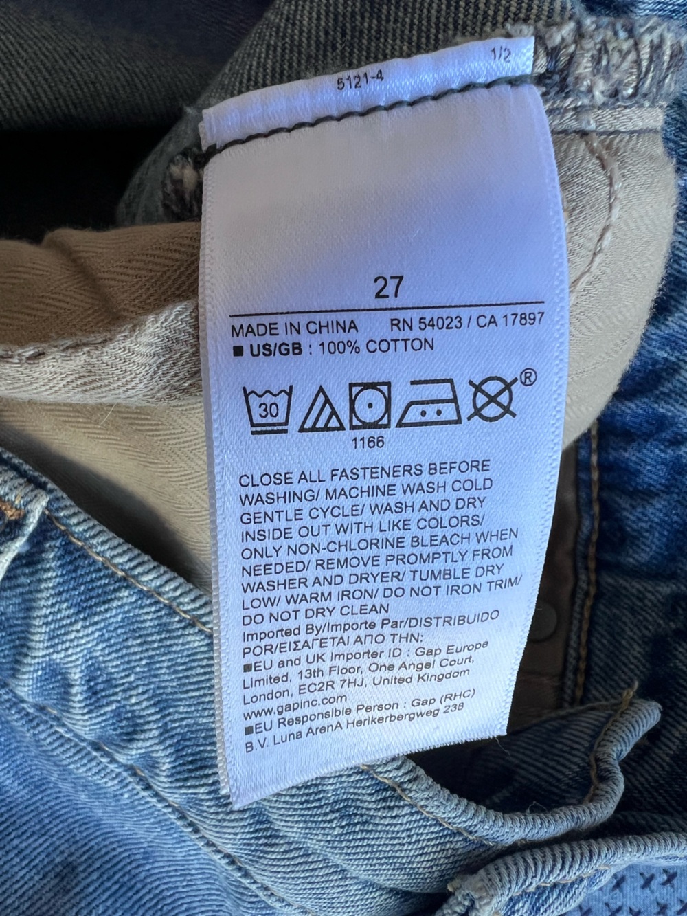 Banana Republic Barrel Leg‎ Jeans Women's 27 Patchwork Light Wash Denim Cropped - Picture 5 of 6